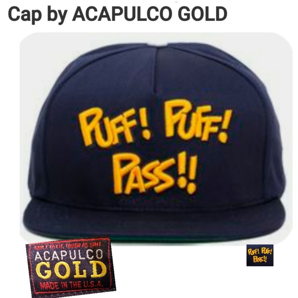 Puff Puff Pass orginal snapback by Acapulco Gold